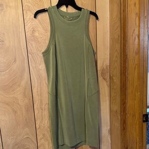 Lululemon Athletica Sage Green Sleeveless Dress
